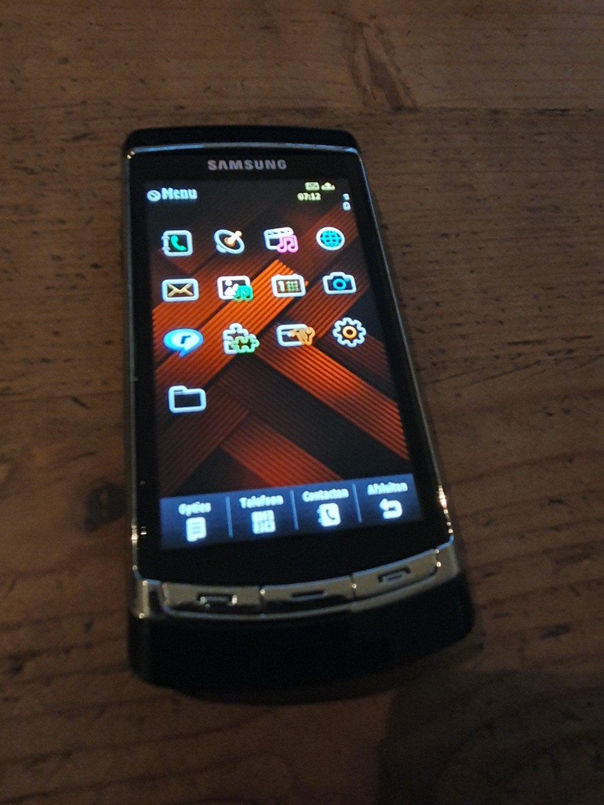 Samsung i8910 Omnia HD - Vintage Smartphone met Hoesje, Ophalen, Gebruikt, Klassiek of Candybar, Zonder simlock