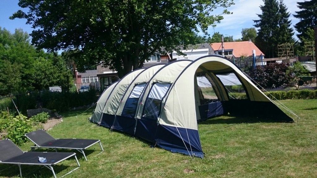 Tent Hypercamp Imperial 6 koepeltent (6 personen), Caravans en Kamperen, Tenten, Ophalen, Gebruikt, Tot en met 6