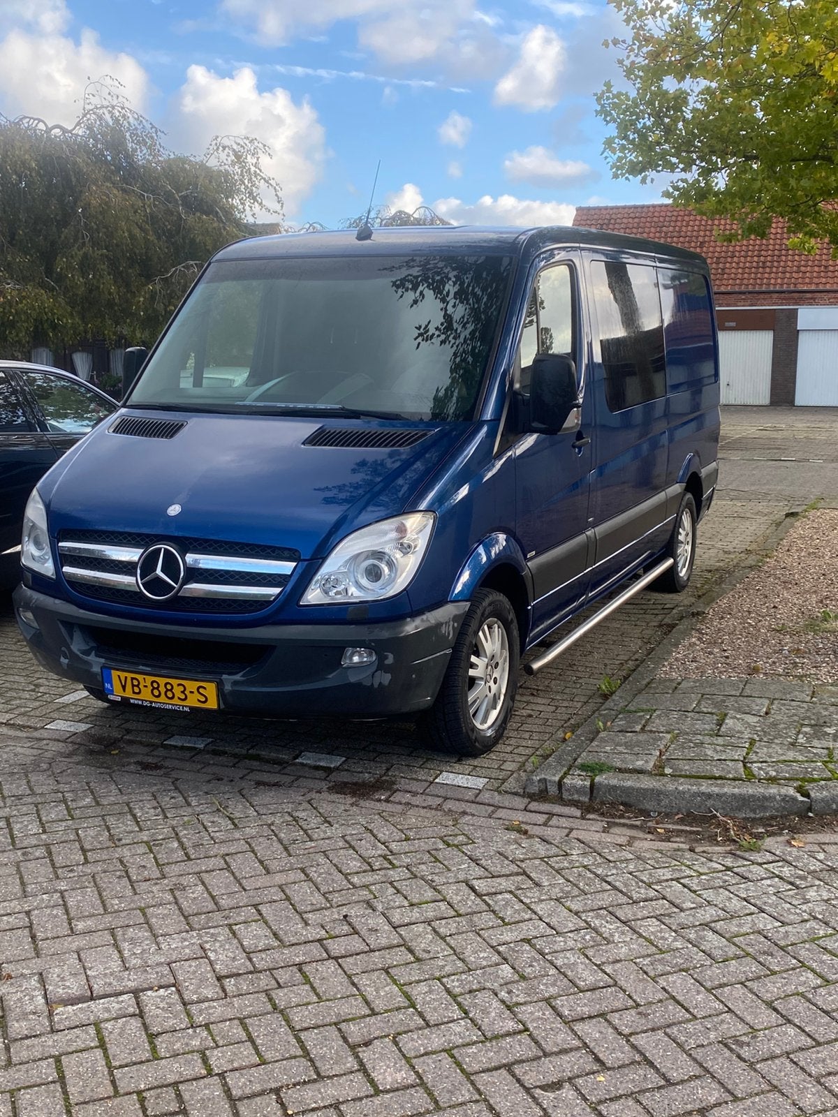 Mercedes-Benz Sprinter dubbele cabine 3.0 CDI 140KW 2013, Auto's, Automaat, Achterwielaandrijving, Zwart, 190 pk