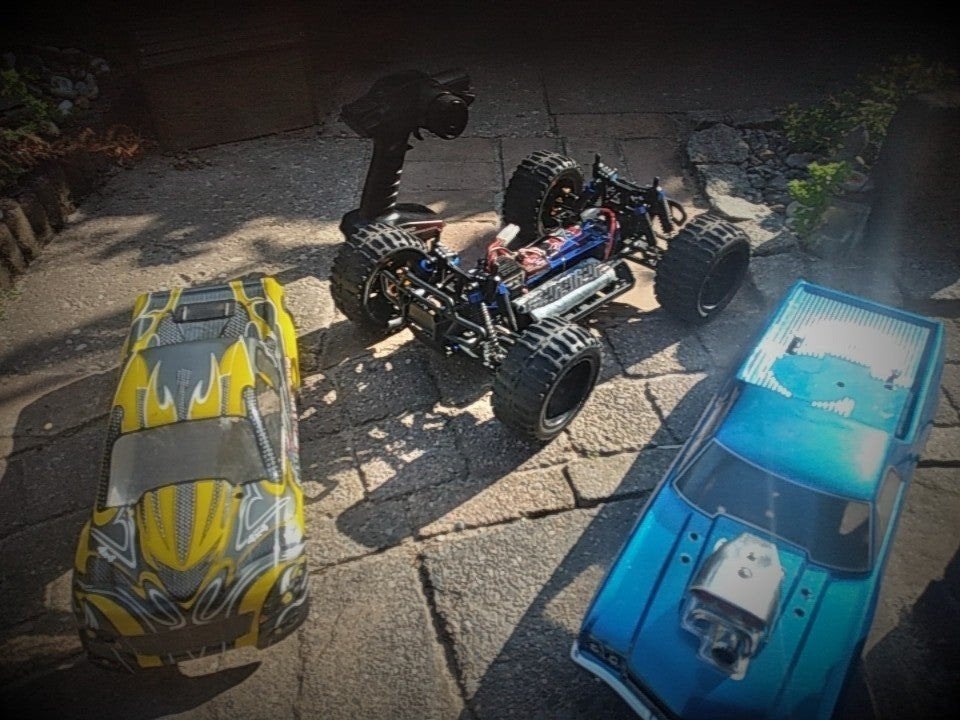 Himoto rc auto, Hobby en Vrije tijd, Modelbouw | Radiografisch | Auto's, Ophalen of Verzenden, Gebruikt, Overige schalen, Auto offroad