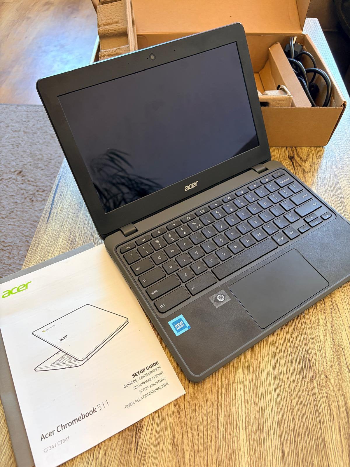NIEUW Acer Chromebook 511 C734, Computers en Software, Windows Laptops, Ophalen, Zo goed als nieuw, 11 inch, Minder dan 2 Ghz