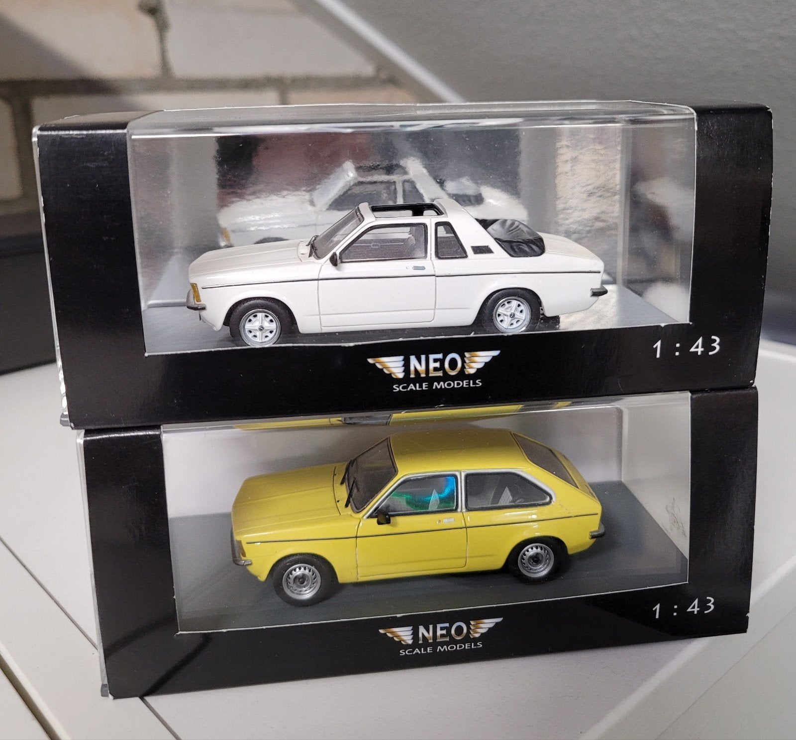 opel kadett c city / aero NEO MODELS 1:43, Ophalen of Verzenden, Zo goed als nieuw, Auto, Overige merken