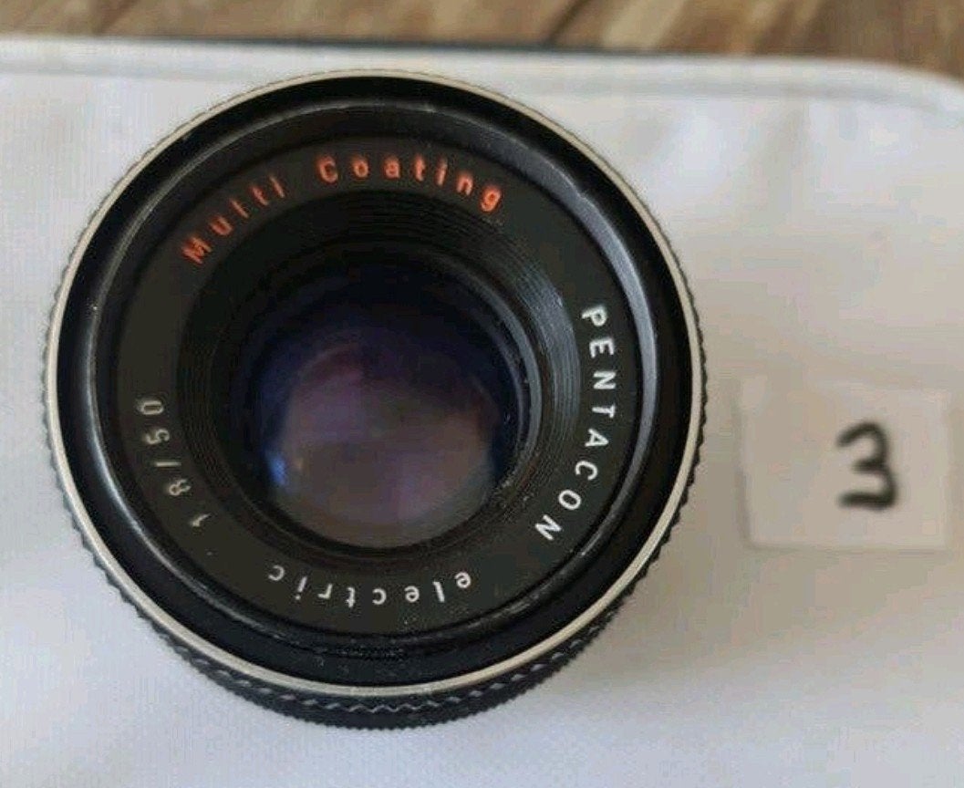 Pentacon Electric 1.8/50 Multi Coating lens, Audio, Tv en Foto, Fotografie | Lenzen en Objectieven, Multi-coated, Ophalen of Verzenden