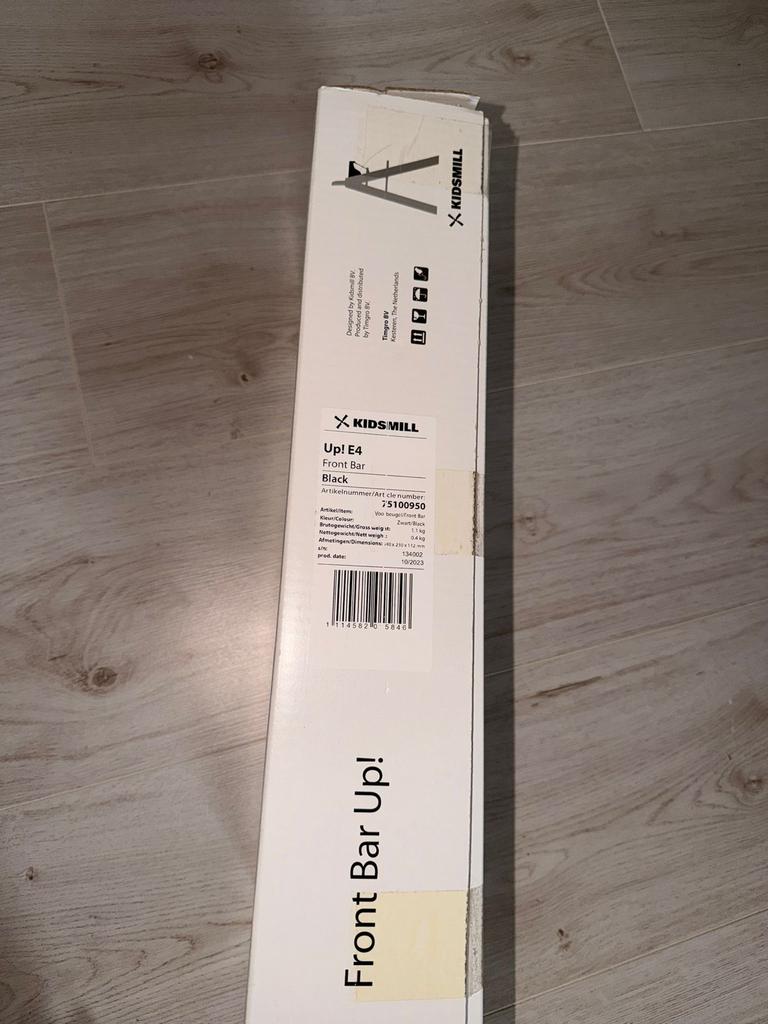 Kidsmill Front Bar Up! (NIEUW) - Zwart, Ophalen of Verzenden, Nieuw, Overige typen