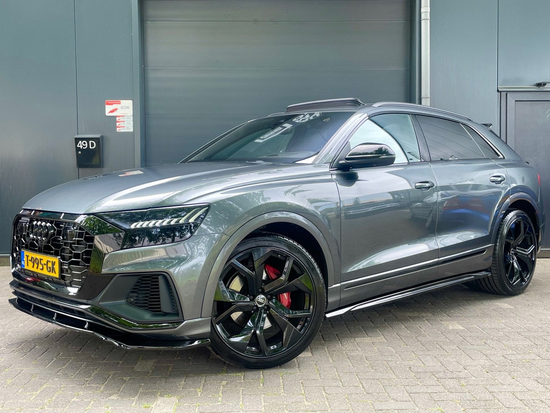 Audi Q8 50 TDI quattro Pro Line S RS LOOK 23'' RS VELGEN HEA, Auto's, Audi, Automaat, 15 km/l, Gebruikt, Bedrijf