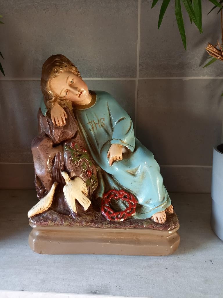 Oud Brocante Heiligenbeeld, Ophalen of Verzenden