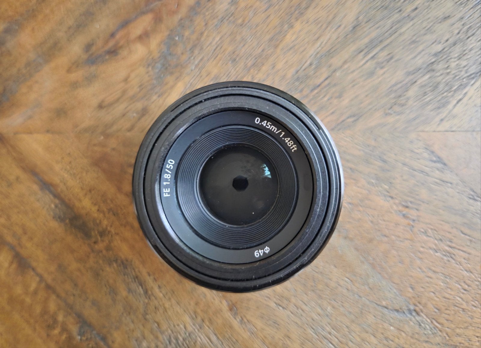 Sony FE 50mm f/1.8 Lens, Ophalen, Zo goed als nieuw, Standaardlens