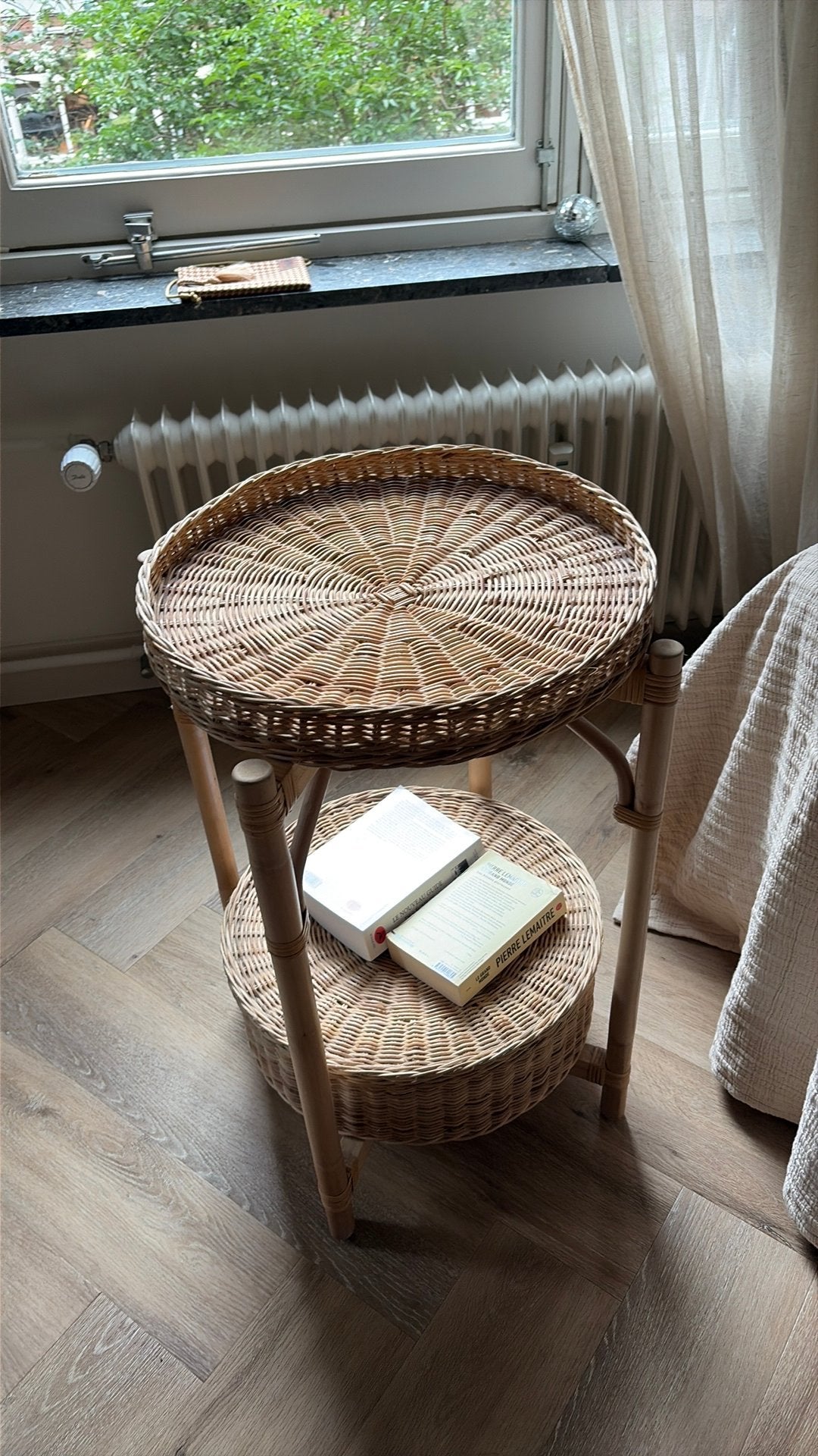 Ikea bedside table TOLKNING, Ophalen, Zo goed als nieuw, Rechthoekig