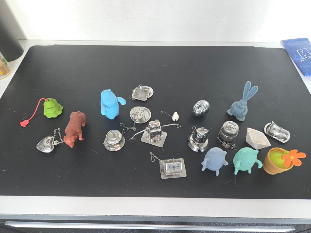 Diverse theezeefjes, Ophalen of Verzenden