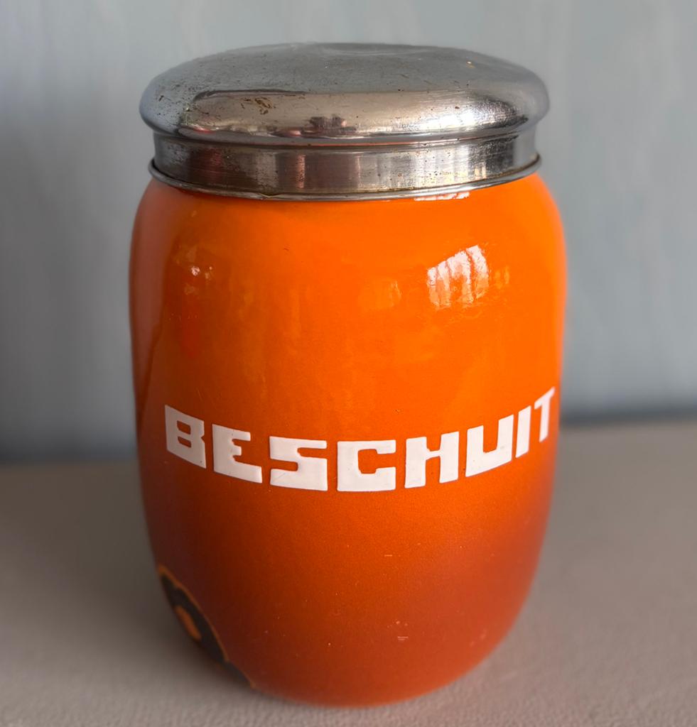 Beschuitbus Emaille, Antiek en Kunst, Ophalen