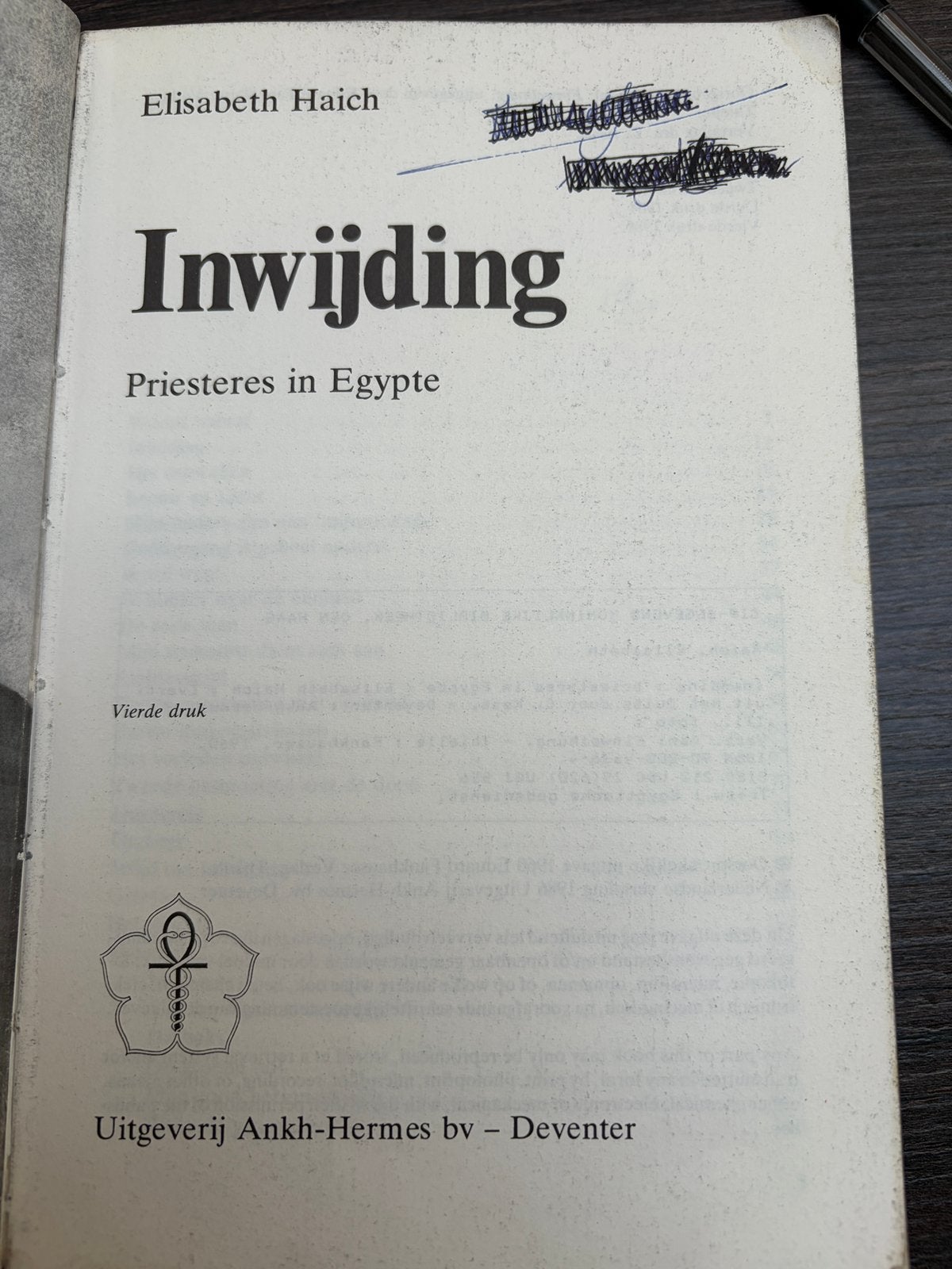 Inwijding - Elisabeth Haich, Boeken, Gelezen, Spiritualiteit algemeen, Overige typen, Ophalen of Verzenden