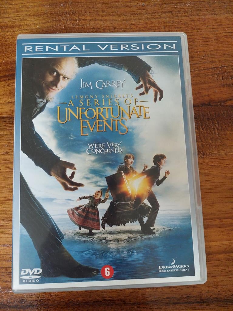 Lemony Snicket's A Series of Unfortunate Events DVD, Vanaf 6 jaar, Ophalen of Verzenden, Zo goed als nieuw, Overige genres