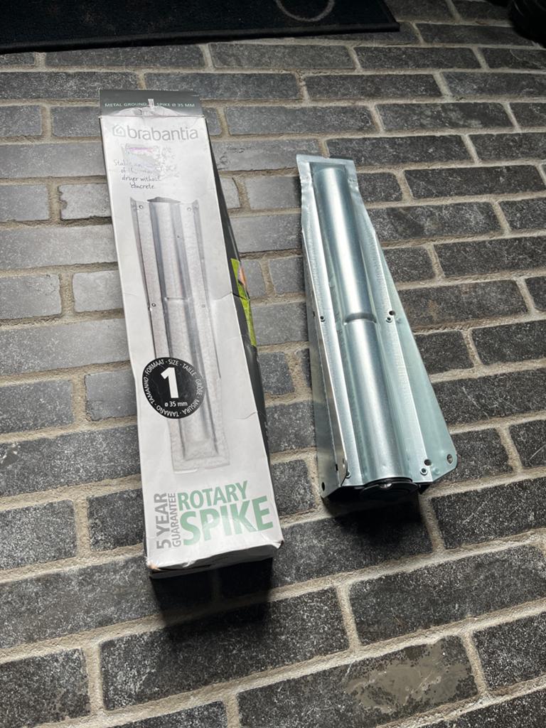 Brabantia metal ground spike grondanker, Ophalen of Verzenden, Nieuw