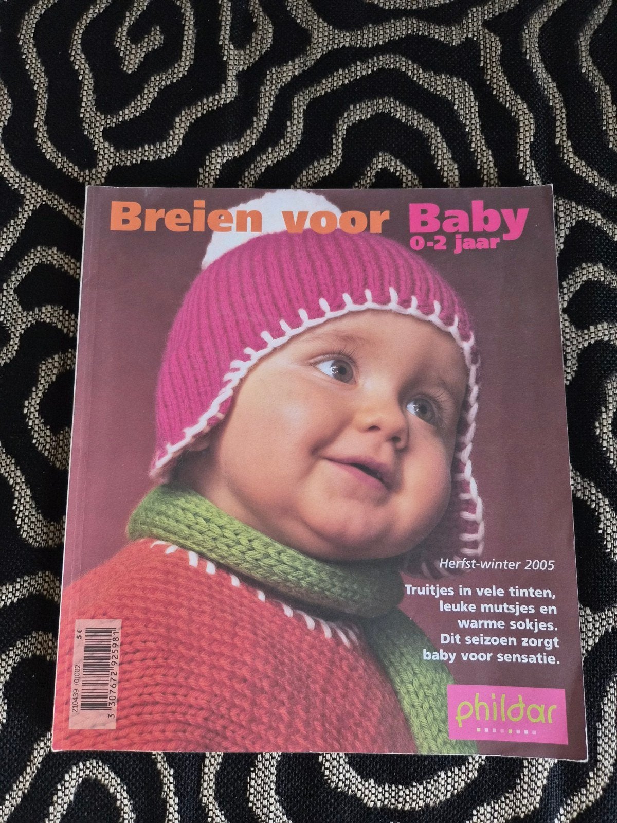 Phildar BreiBoek-Breien voor baby, Ophalen of Verzenden, Zo goed als nieuw, Breien, Patroon of Boek
