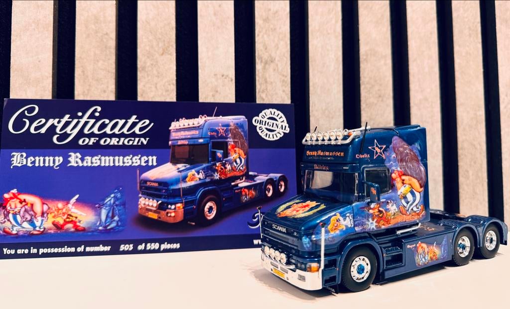 Scania Torpedo Benny Rasmussen Denmark 2022 Tekno 1:50, Ophalen of Verzenden, Zo goed als nieuw, Bus of Vrachtwagen, Overige merken