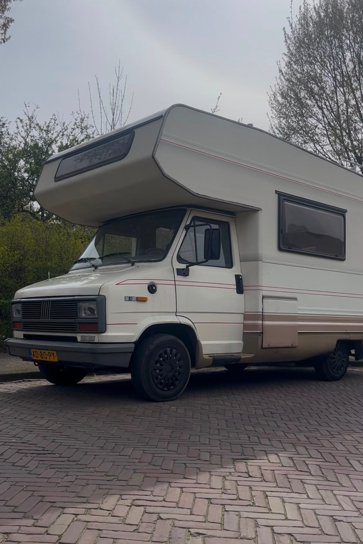 Fiat ducato camper wit, Buitenlamp, Chemisch toilet, Standaard zit, Alkoof