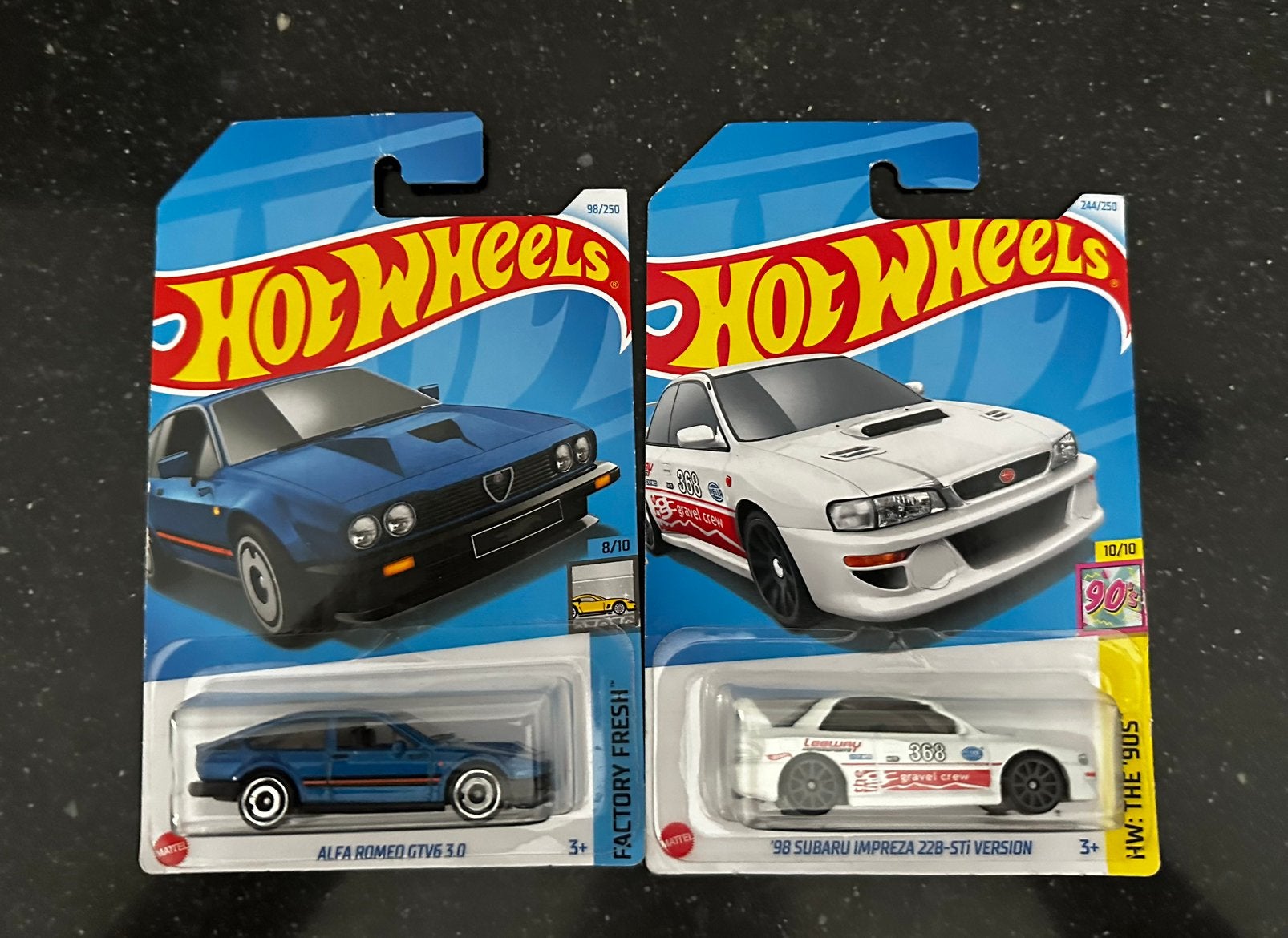 Hot Wheels Subaru en Alfa Romeo, Ophalen of Verzenden, Nieuw