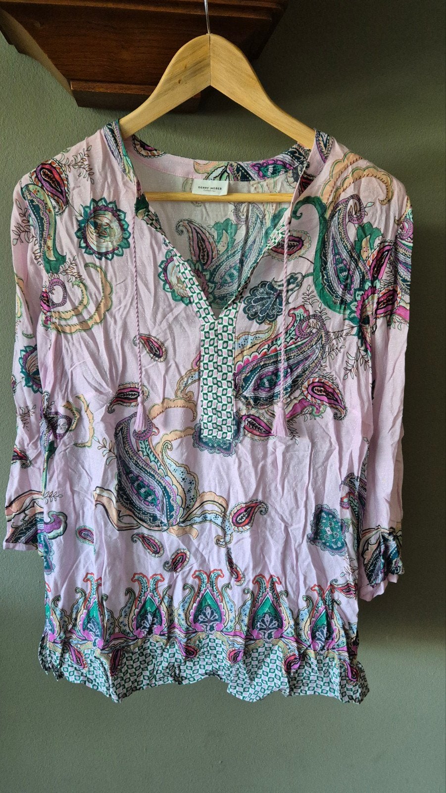 Gerry Weber zgan kleurrijke tuniek mt 44, Overige kleuren, Maat 42/44 (L), Ophalen of Verzenden, Zo goed als nieuw