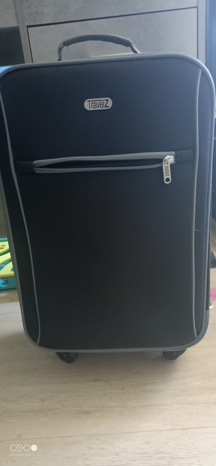Travelz koffer - Handbagage formaat, Wieltjes, Gebruikt, 50 tot 60 cm, Hard kunststof