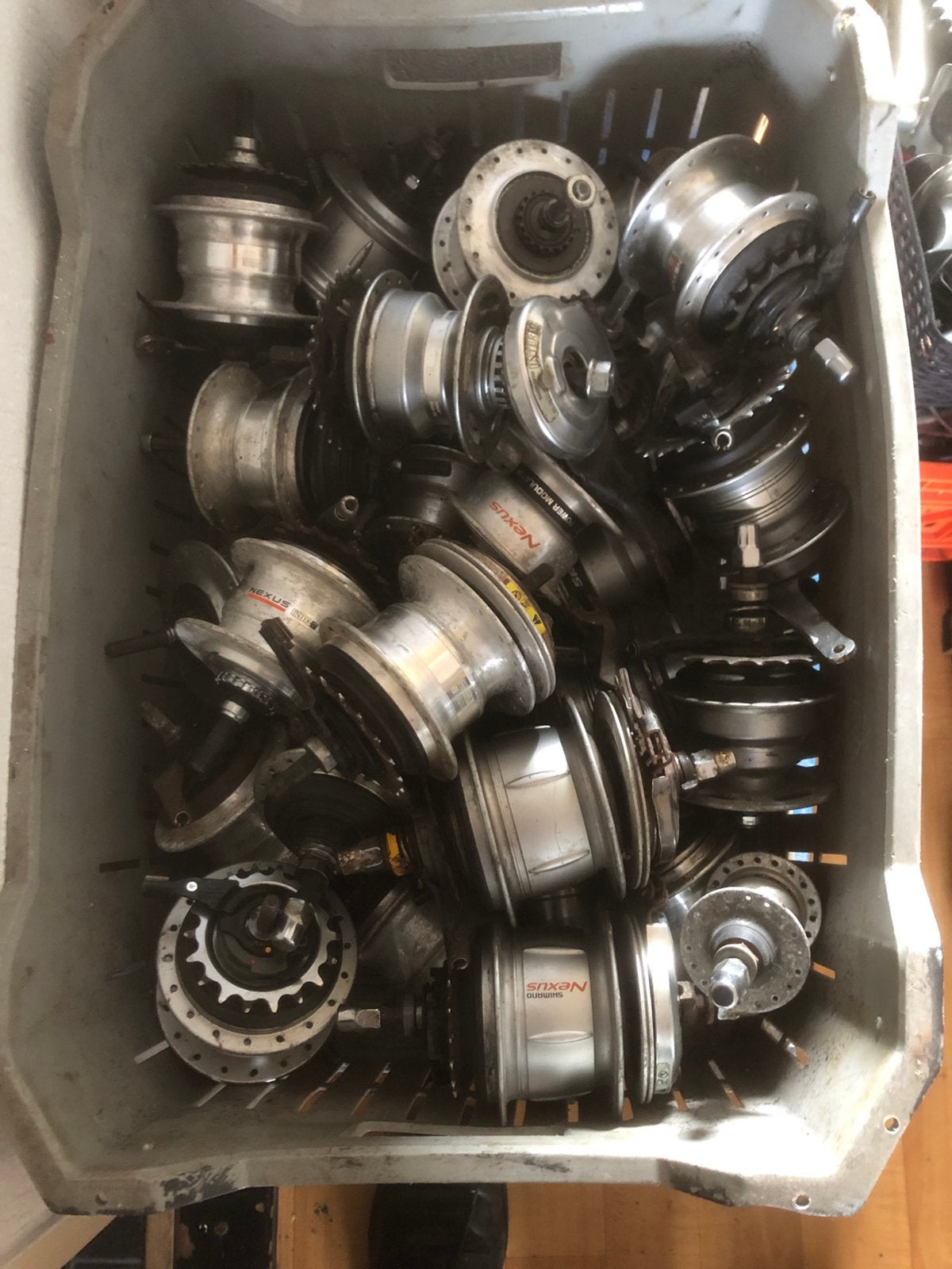 Nexus 8 , 7 , 4 , 3, assen ook met rollerbrake, Fietsen en Brommers, Fietsonderdelen, Ophalen