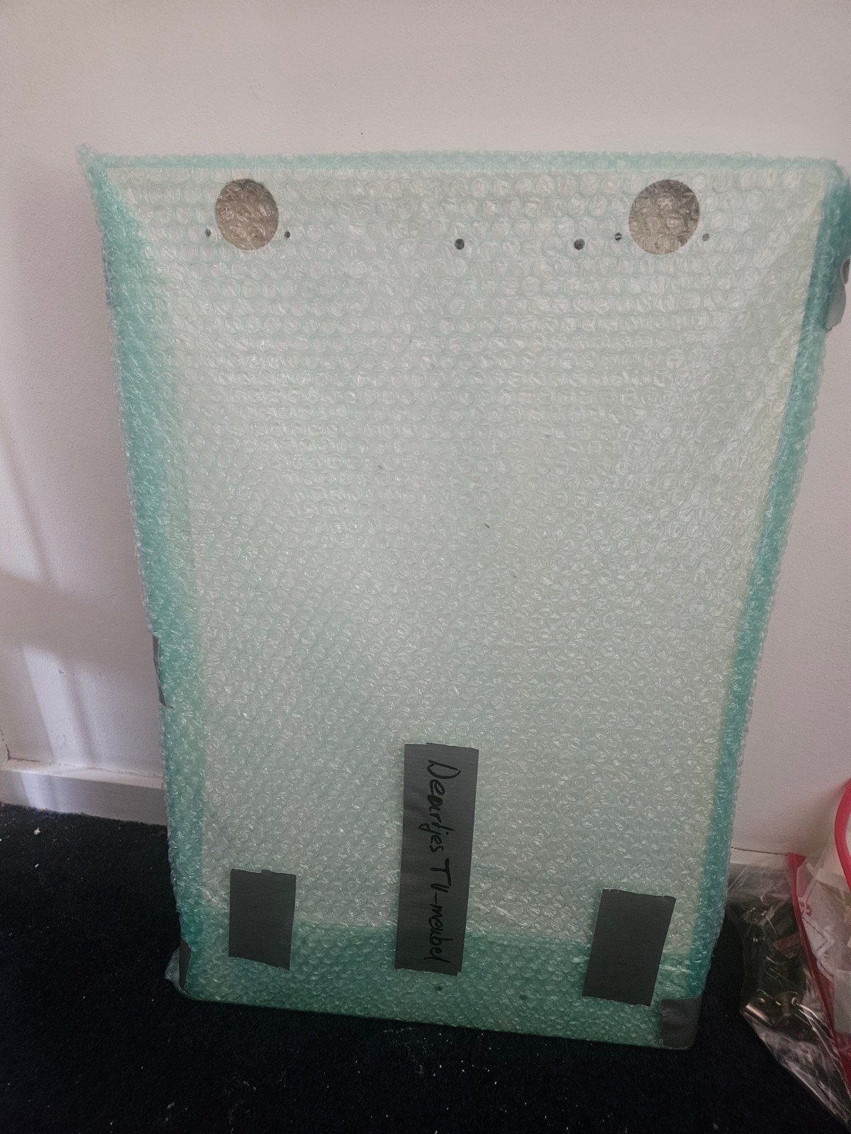 2 deurtjes voor IKEA Besta tv-meubel, incl. scharnieren, Ophalen, Overige materialen, Minder dan 50 cm, Gebruikt