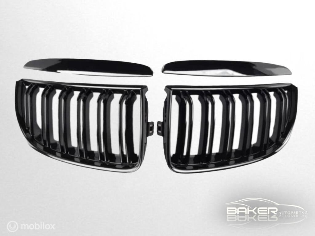Glanzend zwarte nieren BMW 3-serie E90 E91 2005-2008 NIEUW!, Gebruikt, Ophalen of Verzenden, BMW, BMW