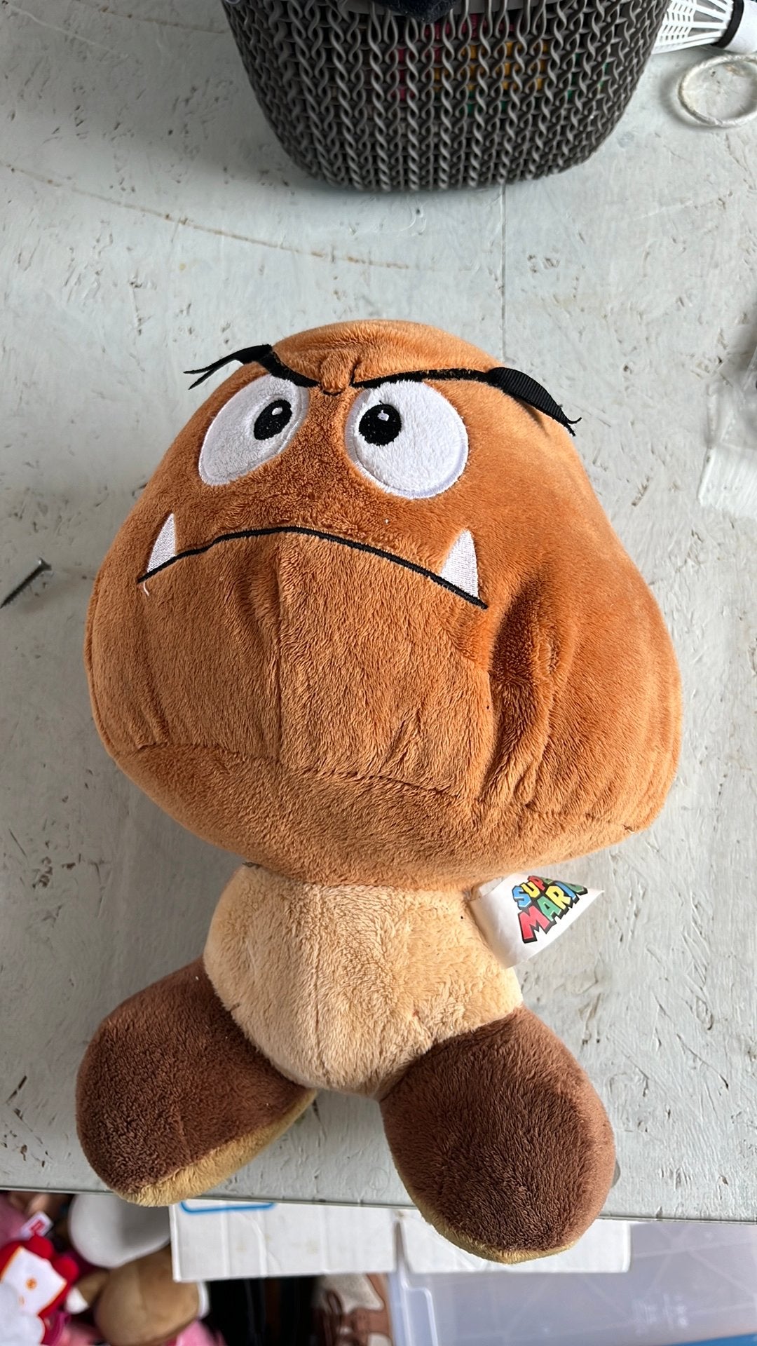 Super mario knuffel, Ophalen of Verzenden, Zo goed als nieuw, Overige typen