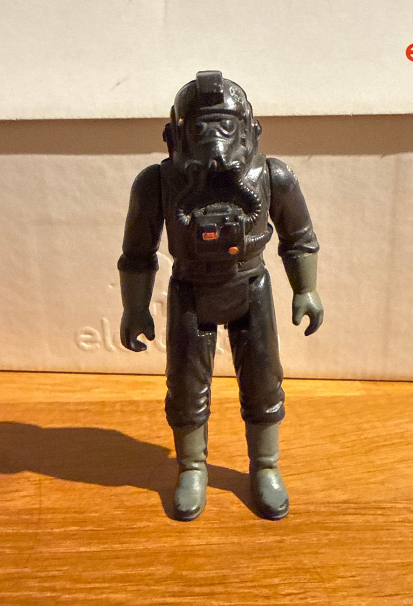 Vintage Star Wars imperial tie fighter pilot, Verzamelen, Star Wars, Ophalen of Verzenden, Gebruikt