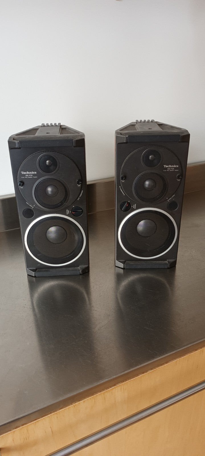 Technics SB-F20 SPEAKERS, Gebruikt, Speakerset, 60 tot 120 watt, Ophalen