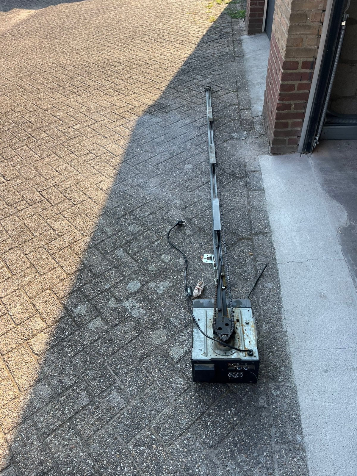 Garage deur opener, Doe-het-zelf en Verbouw, Ophalen, Gebruikt, Garagedeur, 120 cm of meer