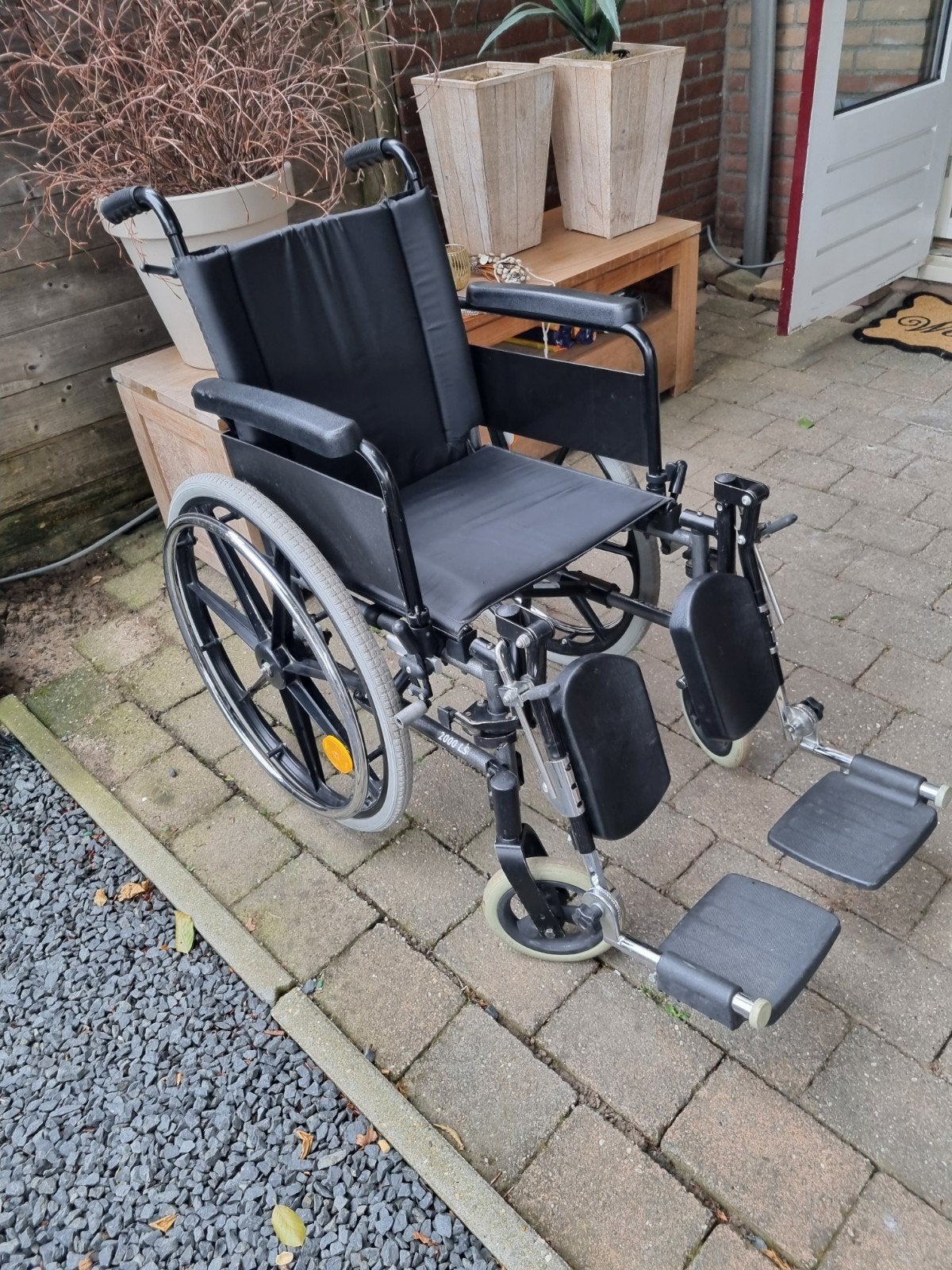 Inklapbare rolstoel, Diversen, Rolstoelen, Ophalen, Inklapbaar, Gebruikt, Duwrolstoel