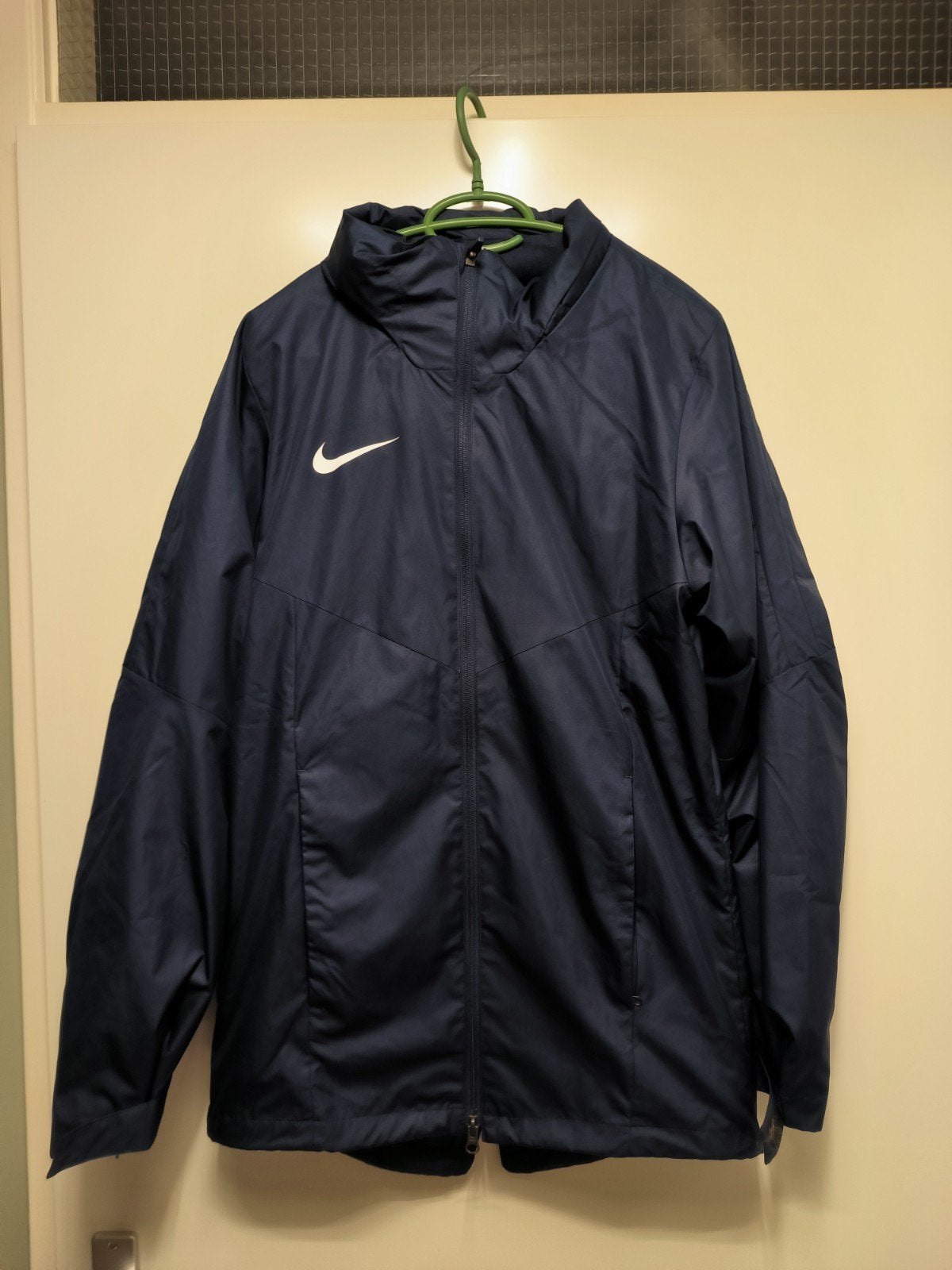 Nike Windjack / Regenjas Maat S - Storm-FIT, Blauw, Nike, Ophalen of Verzenden, Zo goed als nieuw