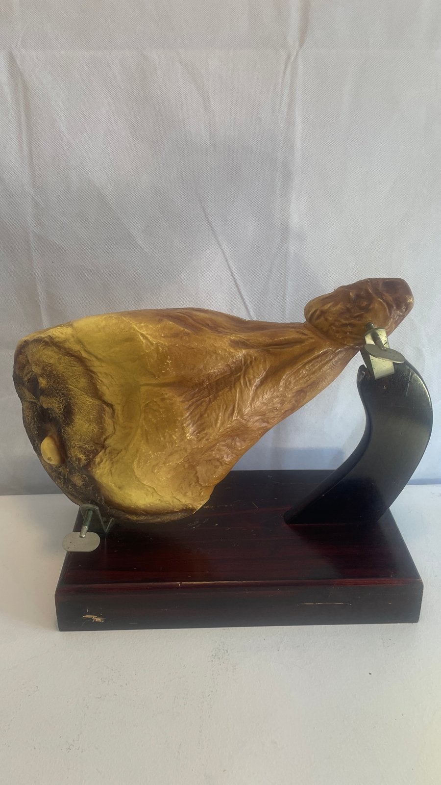 Decoratieve Ham Imitatie op Houten Standaard, Ophalen of Verzenden
