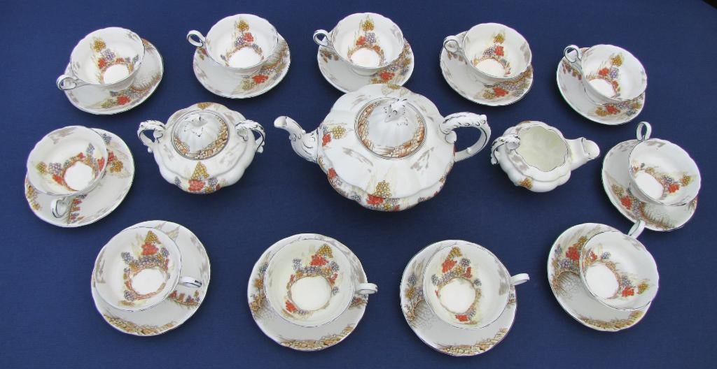 Royal Stafford Theeservies, Ophalen