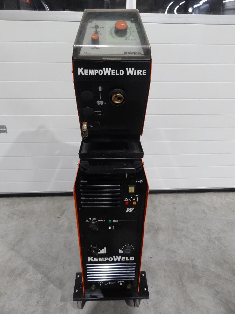 Mig/Mag lasapparaat Kemppi Kempoweld 4200 watergekoeld, Doe-het-zelf en Verbouw, Ophalen of Verzenden, Zo goed als nieuw, 250 ampère of meer