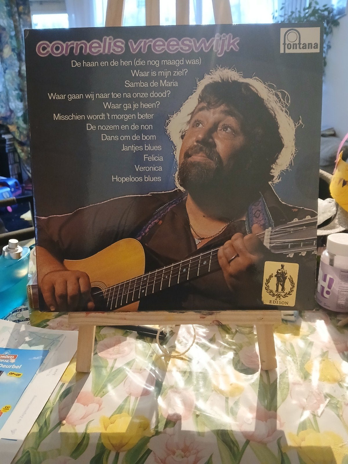 Cornelis Vreeswijk - De Haan En De Hen (LP), LP, Gebruikt, Ophalen of Verzenden, Pop