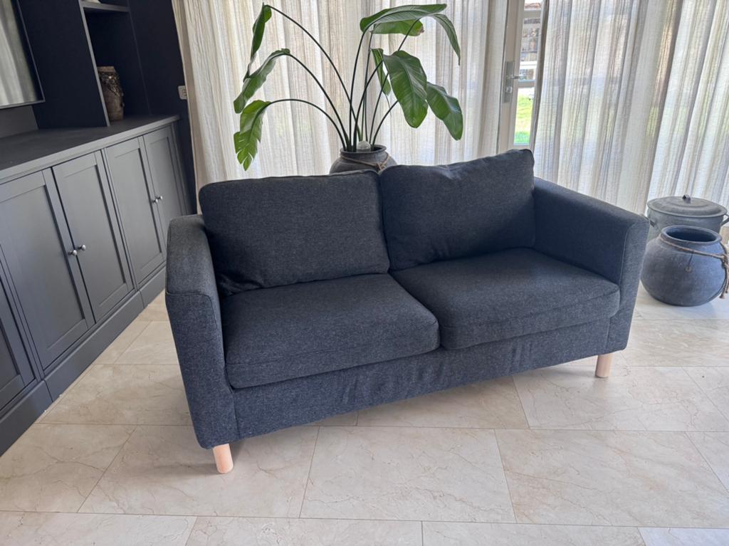 Ikea parup 2-zits bank, Ophalen, 150 tot 200 cm, Tweepersoons, 75 tot 100 cm