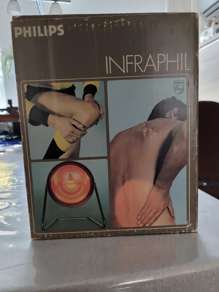Philips Infraphil Infraroodlamp - Gebruikt, Witgoed en Apparatuur, Ophalen of Verzenden, Gebruikt, Overige modellen, Minder dan 10 lampen