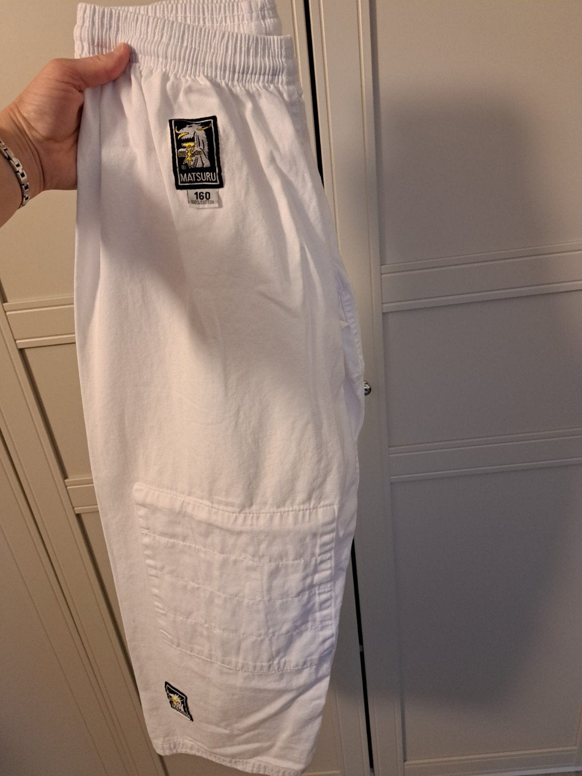 Judo/Jiu-jitsubroek. Zeer nette staat. Maat 160. Matsuru €8, Judo, Vechtsportpak, Ophalen of Verzenden, Zo goed als nieuw