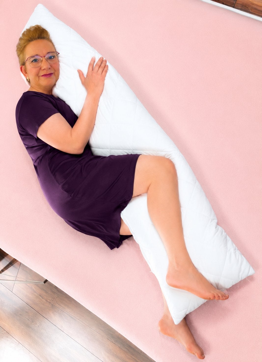 Optidee zijslaapkussen 160x40cm, Eenpersoons, Nieuw, Ophalen of Verzenden, Kussen