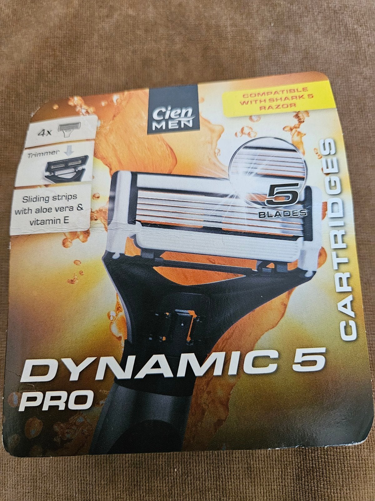 Cien Men Dynamic 5 Pro Scheermesjes - 4 stuks winkel prijs19, Ophalen