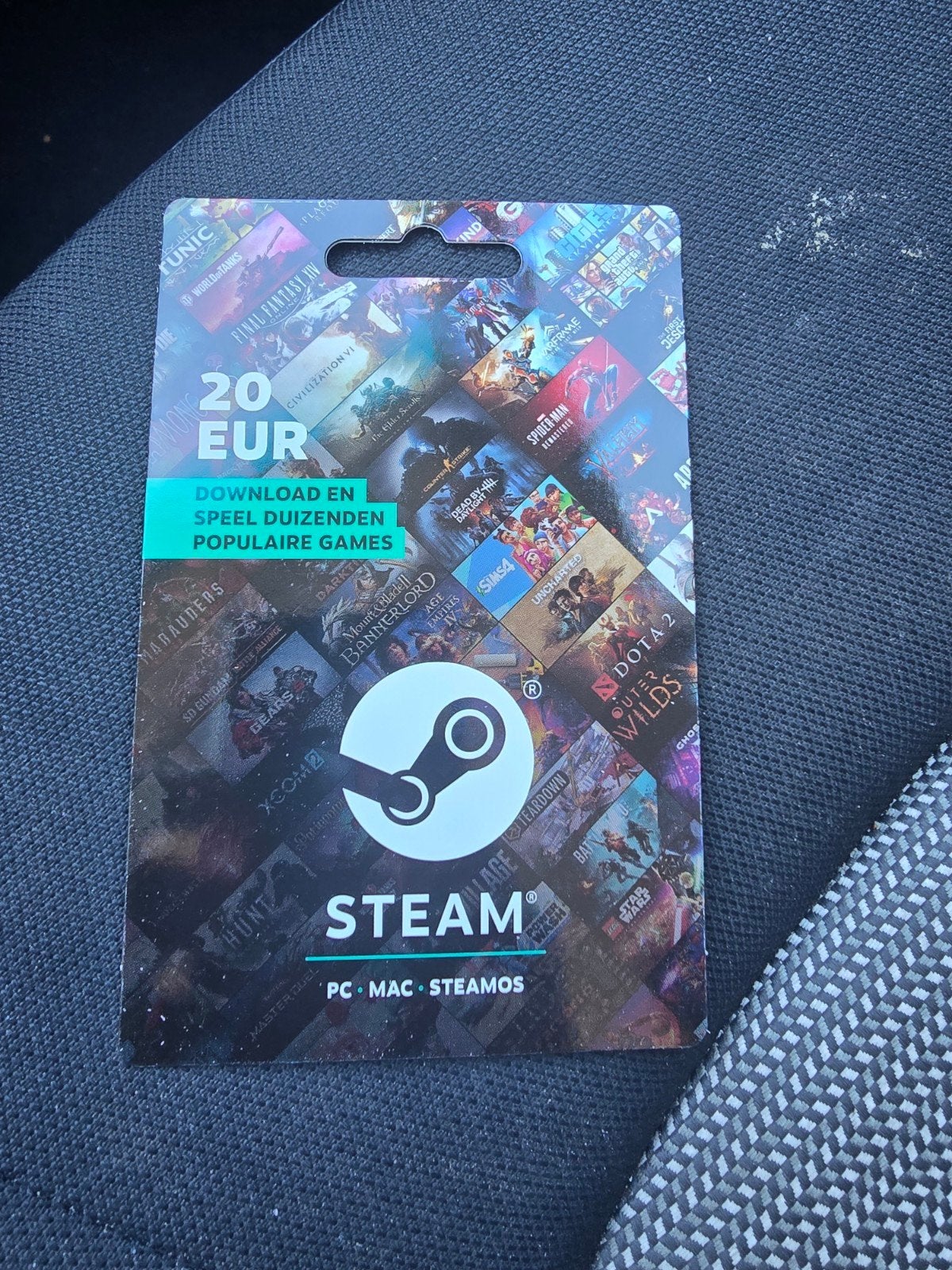 3 Steam kaarten van €20 - Totaal €60 tegoed, Ophalen of Verzenden