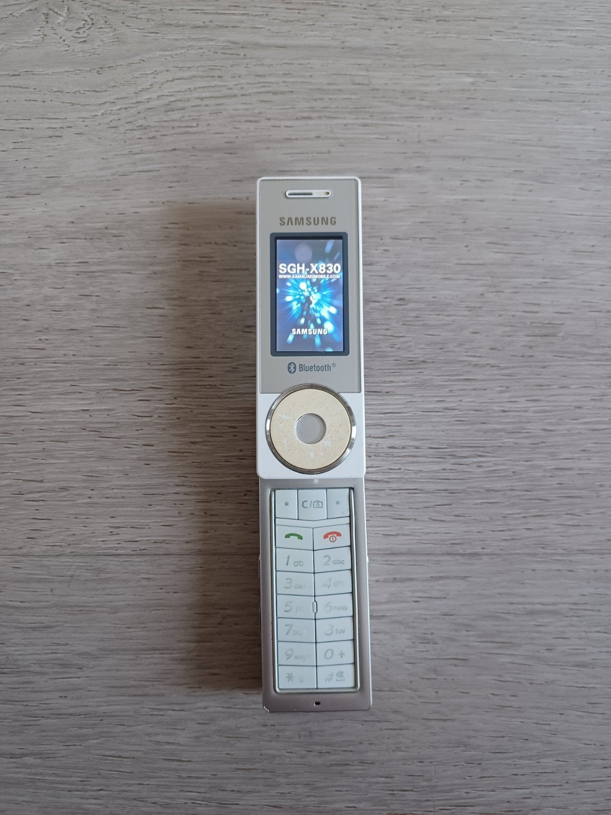 zeldzame Samsung X830 MP3 Phone in perfecte staat, Telecommunicatie, Ophalen of Verzenden, Nieuw, Zwart