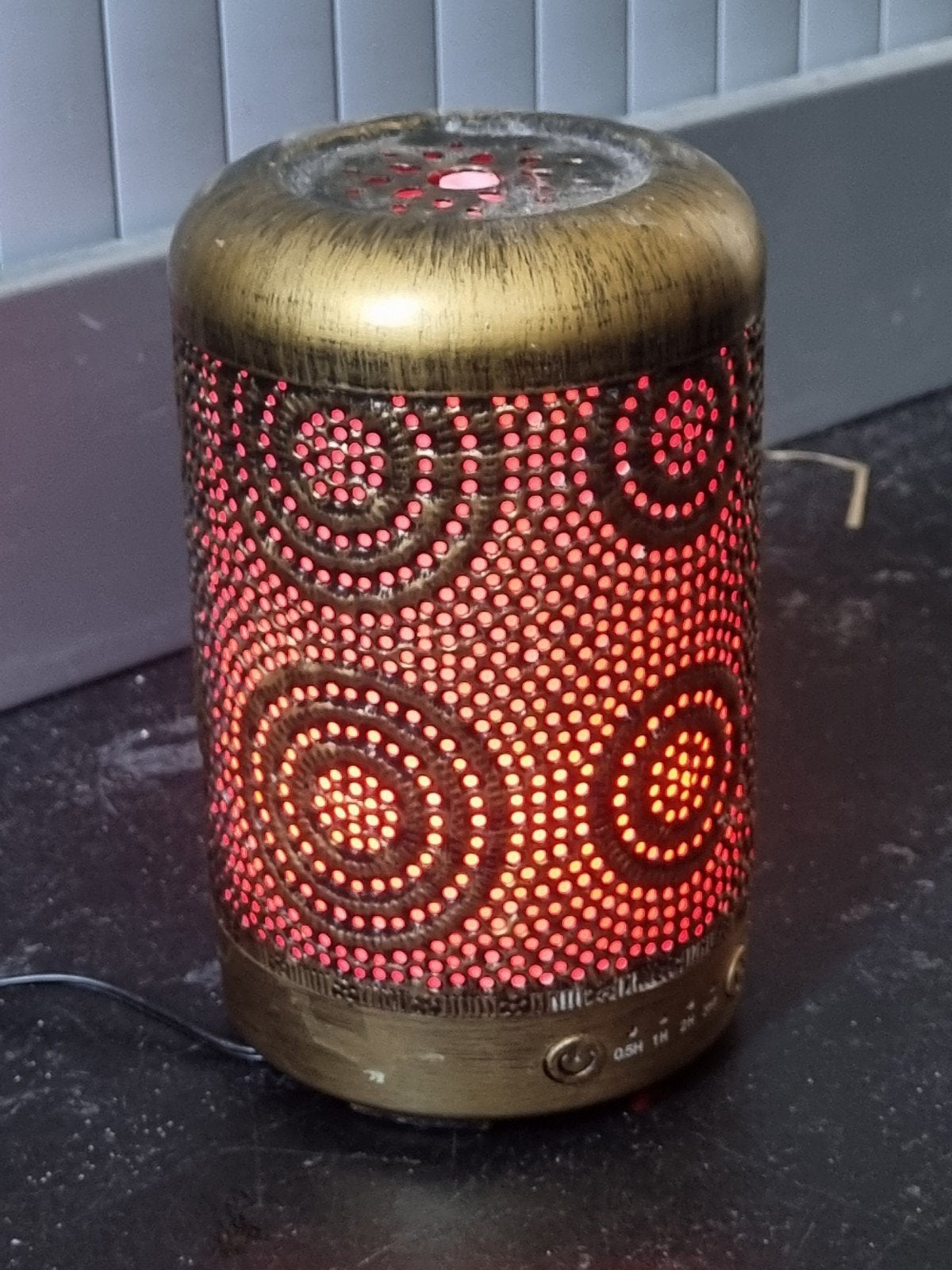 Aromatherapie Diffuser met Sfeerverlichting, Huis en Inrichting, Meerkleurig, Kunststof, Ophalen of Verzenden, Oosters