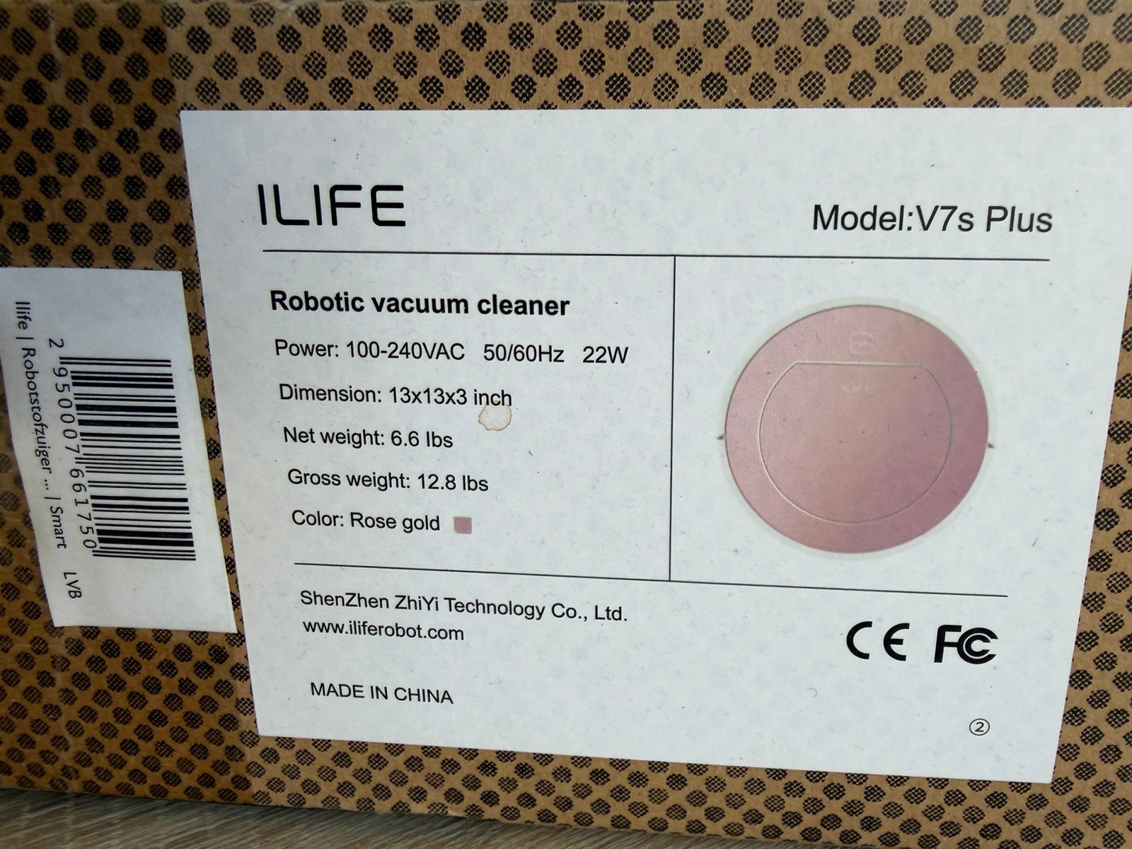 Robot stofzuiger ILife Beetles, Overige merken, Gebruikt, Dweilfunctie, Ophalen