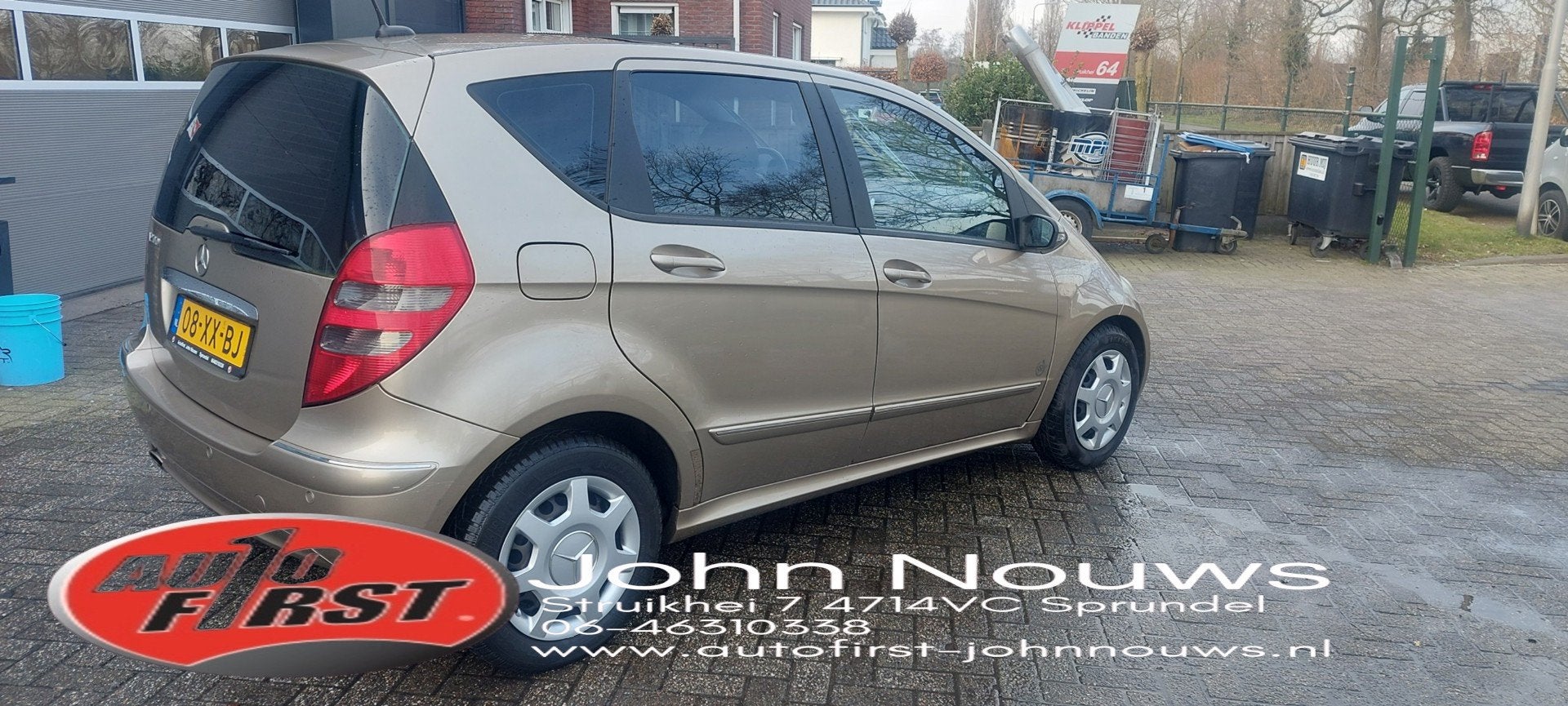 Mercedes-Benz A-klasse 200 Avantgarde LET OP EXPORT, Voorwielaandrijving, 136 pk, Gebruikt, Zwart
