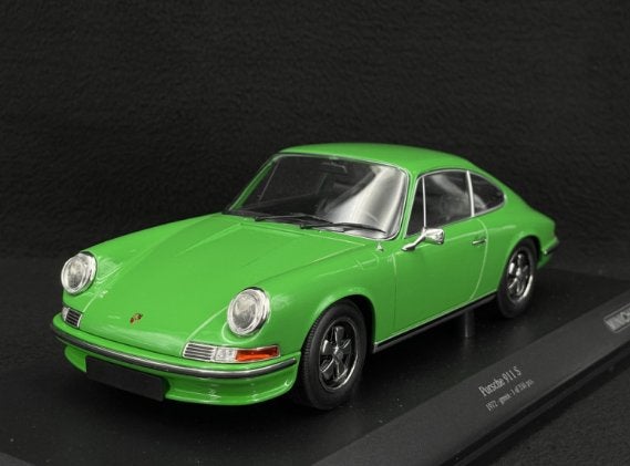 1:18 Porsche 911 S 2.4 - 1972 - Vipergroen NIEUW!, Auto, ., Nieuw, Ophalen of Verzenden