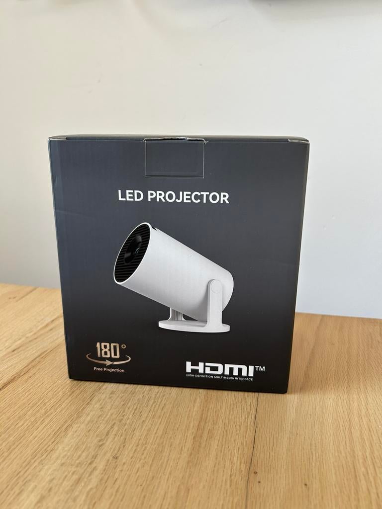 Led Projector HDMI beamer180• free projection. Nieuw in doos, Audio, Tv en Foto, Diaprojectors, Ophalen, Nieuw
