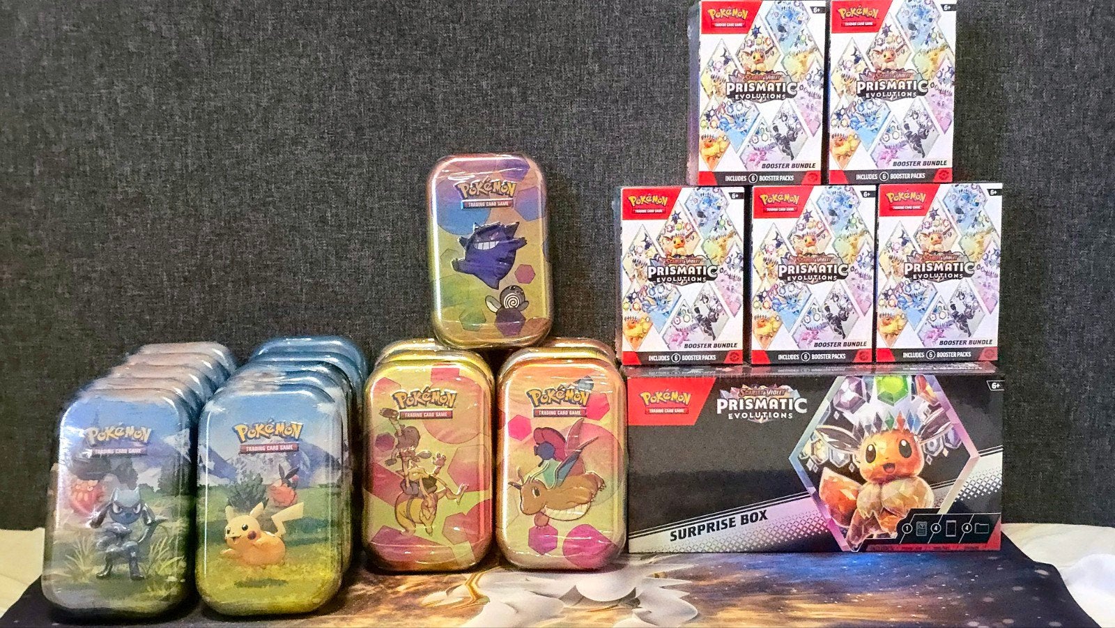 Pokemon verzameling Ascended Heroes 151 Prismatic Evolutions, Hobby en Vrije tijd, Verzamelkaartspellen | Pokémon, Ophalen of Verzenden
