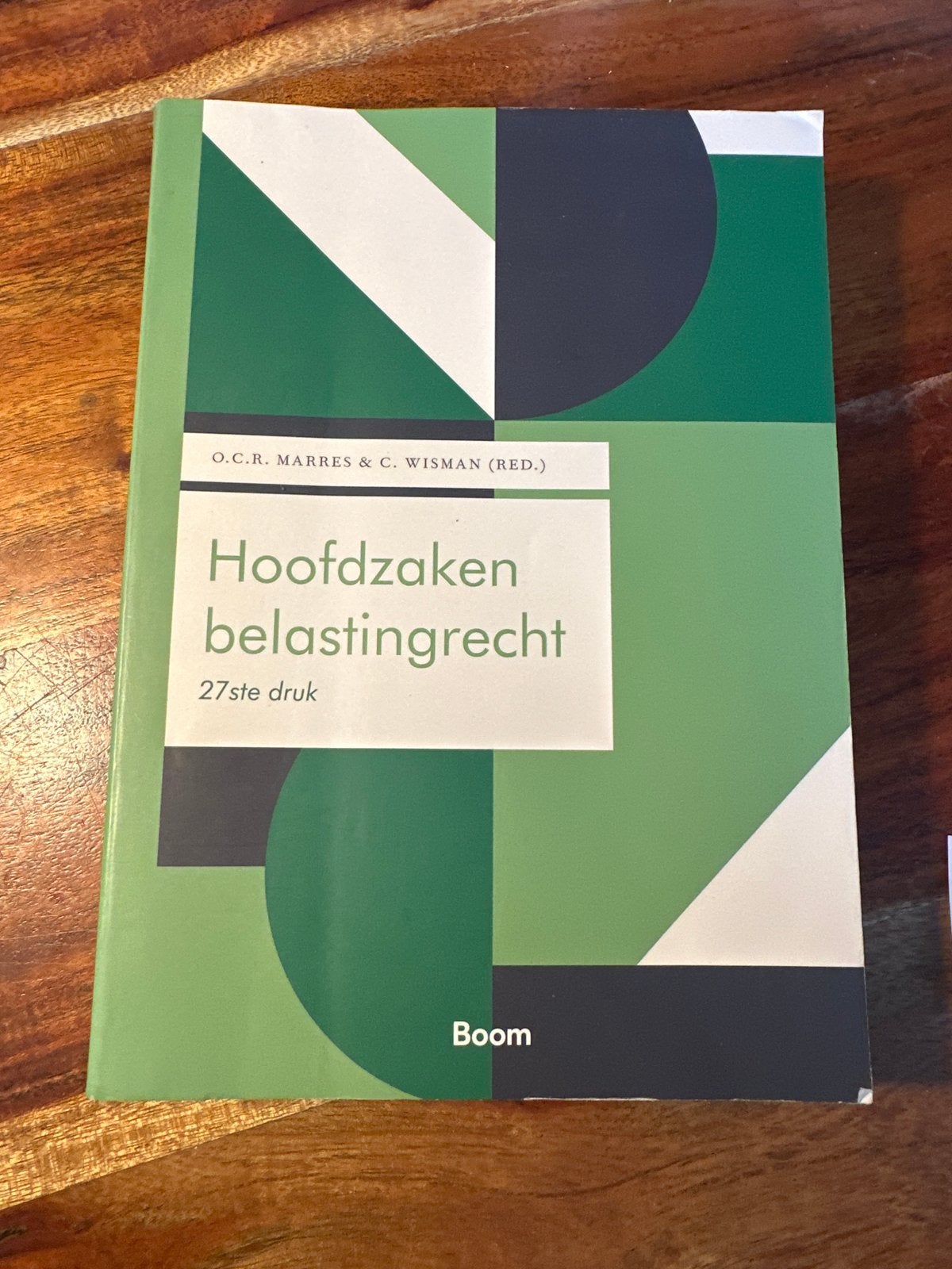 Hoofdzaken belastingrecht 27e druk - Zo goed als nieuw, Boeken, Ophalen of Verzenden, Gamma, Zo goed als nieuw, HBO